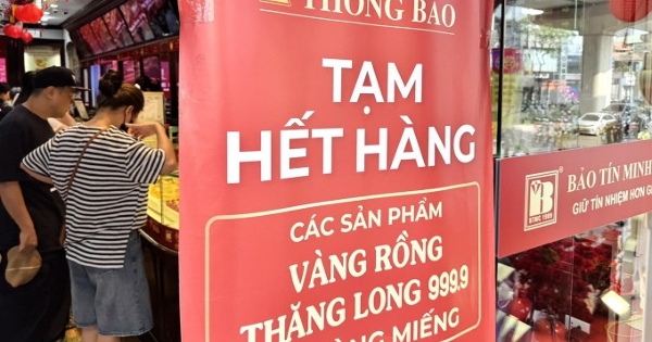 Nhiều thương hiệu báo hết vàng nhẫn