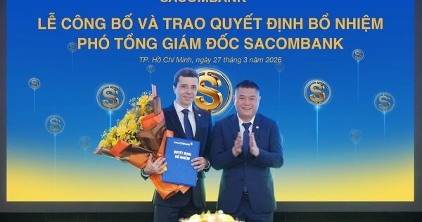 Cố vấn Cấp cao của LPBank sang làm Phó Tổng Giám đốc Sacombank