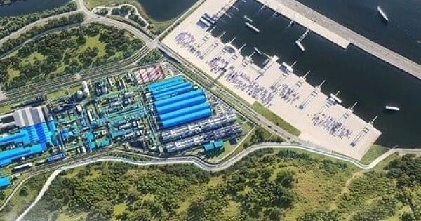 Dự án cảng gần tỷ USD của Hòa Phát sắp thi công từ tháng 6