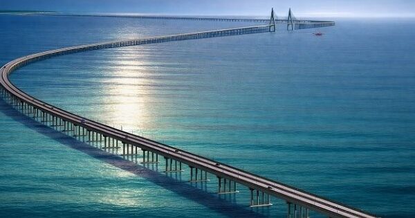 Phương án cầu và hầm vượt biển nối Cần Giờ với Vũng Tàu