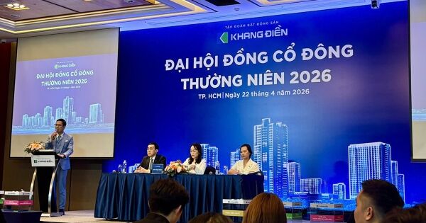 ĐHĐCĐ Khang Điền: Đang cân nhắc một số dự án BT, chuẩn bị đưa hơn 6.000 sản phẩm ra thị trường đến năm 2028, hoàn thiện pháp lý quỹ đất 400 ha