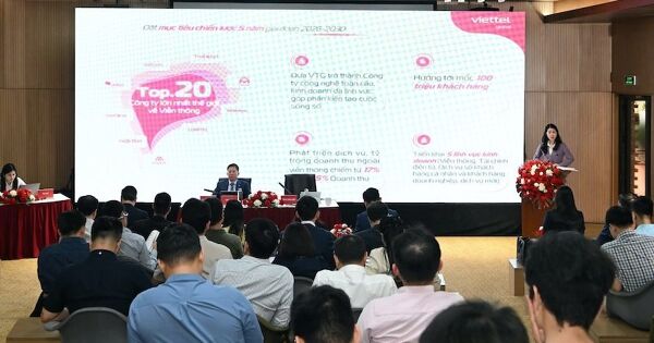 [LIVE] ĐHĐCĐ Viettel Global: Chia cổ tức 2025 hơn 10.000 tỷ đồng, tỷ lệ 33%, sẽ tích cực tăng tỷ lệ cổ đông nhỏ lẻ