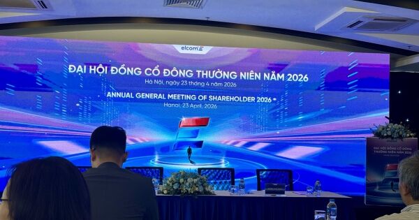 [LIVE] ĐHĐCĐ Elcom: Backlog khoảng 1.500 tỷ đồng, tiếp tục đổ tiền vào AI, không lo dẫm chân Viettel, FPT Telecom