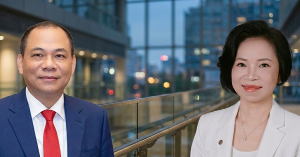 Tài sản vợ chồng tỷ phú Phạm Nhật Vượng tăng hơn 1 tỷ USD trong một ngày