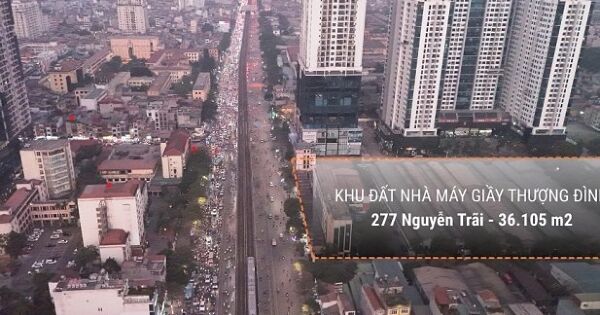 Giầy Thượng Đình sẽ xây khu căn hộ 40 tầng trên 'đất vàng' đường Nguyễn Trãi